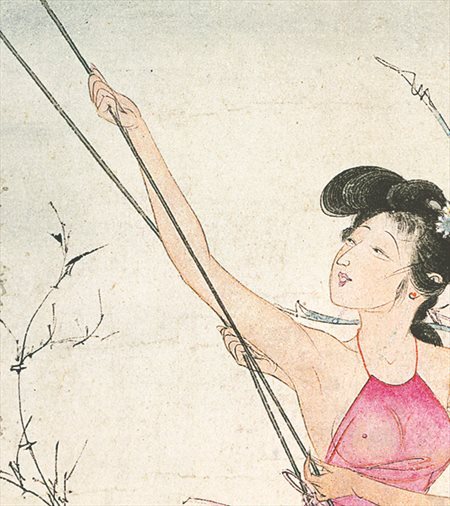 都江堰-胡也佛的仕女画和最知名的金瓶梅秘戏图